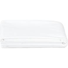 Blanc - Coton Satiné Draps Juniper Plat 260 x 270 cm - Snow White Drap Blanc (270x260cm)