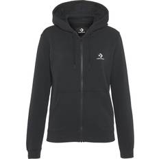 Converse Vêtements d'extérieur Converse Sweatjacke schwarz weiß