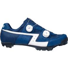 Blue - Men Cycling Shoes Lake MX30G Wide Cycling Shoe Men's Mesh-Blue/White