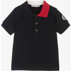 Babies Polo Shirts Children's Clothing Moncler Moncler Enfant Boys Blue Cotton Piqué Polo Shirt 18-24 month