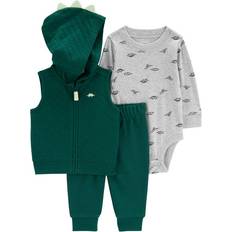 Other Sets Carter's Baby Boys 3-pc. Pant Set, Newborn, Green Newborn