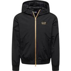 EA7 Men Jackets EA7 Core Identity Hooded Bomber - Technical Fabric