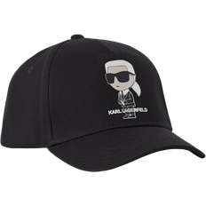 Karl Lagerfeld Boy's K/Ikonik Cap - Black