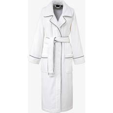 Ralph Lauren Home Piping Bath Robe - Vit