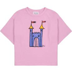 Bobo Choses Pink Faraway Castle Short Sleeve T-Shirt 8-9 år