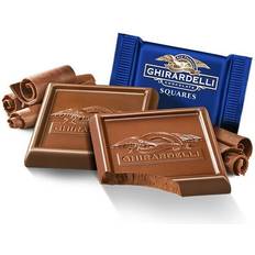 Ghirardelli Milk chocolate squares lindt present