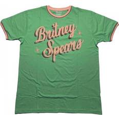 Britney Spears Unisex Adult Ringer Retro T-Shirt