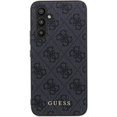 Guess samsung a35 hülle case cover 4g metal gold logo black Schwarz