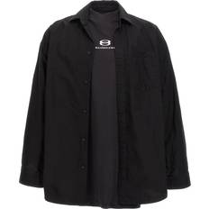 Balenciaga Shirts Balenciaga Unity Sports Icon Camicie Nero-Uomo Black