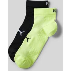Puma Yellow Socks Puma Pack of 2 Pairs of Crew Socks - Yellow/Black