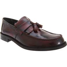 Men - Multicoloured Low Shoes Roamers Roamers mens leather mod tassel saddle loafers