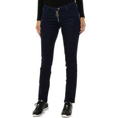 Armani Jeans Armani Womenss long skinny fit jeans 6X5J42-5D00Z Blue Cotton Waist