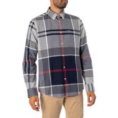 Barbour Tops Barbour Dunoon Tailored Tartan Shirt Blue Granite