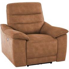Oak Furnitureland Armchairs Oak Furnitureland Ranch Brown Armchair