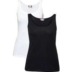 Clique Women Tank Tops Clique Carolina Ladies Tanktop 029307 White Colour: White