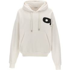 Off-White Oberteile Off-White Shared Logo Hoodie - White/Black