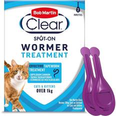 Bob Martin clear cat wormer spot on worming