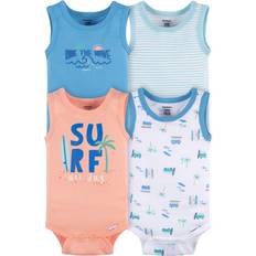 Children's Clothing Gerber Baby Boys Multi-Pack Sleeveless Onesies Bodysuit Surf 3-6 Months