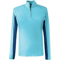 Tops Ovation Childs Altitude LS Sun Shirt Aqua/Navy