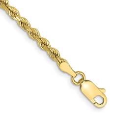 Bracelets Primal Gold by: Diamond Corporation, Karat Yellow 2.75mm Diamond-cut Rope Chain