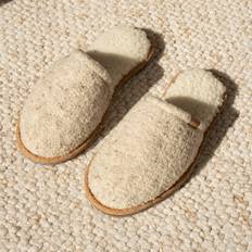 Wool Slippers & Sandals Caussün Slippers La Naturelle - Beige