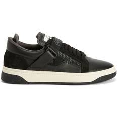 Sneakers Giuseppe Zanotti GZ94 low-top sneakers men Rubber/Leather/Fabric/Velvet Black