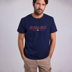 Sebago T-shirts Sebago T-shirt Performance Tee, Navy, herr