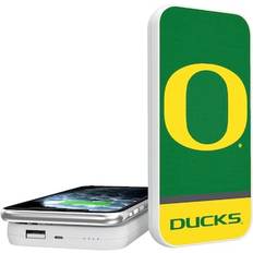 Battery Cases Keyscaper Oregon Ducks Endzone Solid Design Wireless 5000mAh Powerbank