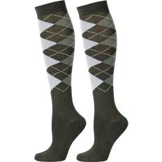 Socks Argyle - Vert