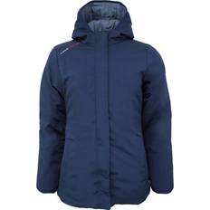 Azul - Mujer Abrigos Peak Mountain Reversible Parka Daunenjacke Damen Asario Bleu