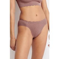 Sloggi Purple Knickers Sloggi Zero Feel Bliss High Leg Knickers - Pink