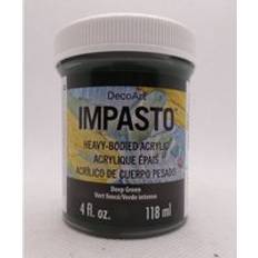 Deco Art Deep Green 4oz Traditions Impasto