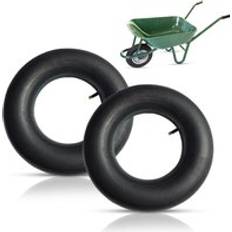 Garden Tools COOCHEER Wheelbarrow Inner Tube, 2 Pieces Wheelbarrow Inner Tubes 4.80/4.00-8, Transport Garden Lawn Mower