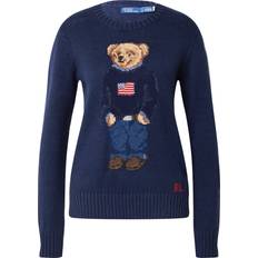 Polo Ralph Lauren Bear Knitted Jumper - Navy