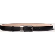 Clothing Valentino Garavani MINI VLOGO SIGNATURE CALFSKIN LEATHER BELT 25 MM Man BLACK