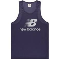Lila - Unisex Linnen New Balance Unisex Made in USA Logo Tank Purple Poly Knit