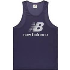 Purple - Unisex Tank Tops New Balance Unisex Made in USA Logo Tank in Violett, Poly Knit, Größe