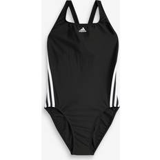 Adidas Woman Swimsuits Adidas Sh3.Ro Classic 3-Stripes Swimsuit - Black/White