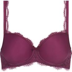 D - Rot BHs Mey Damen Spacer-BH Half Cup purple