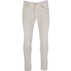 Dondup Kläder Dondup Chic Beige Stretch Cotton Trousers Beige