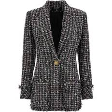 Gold Blazers Balmain Tweed Blazer Blazer And Suits Multicolor-Donna 34FR