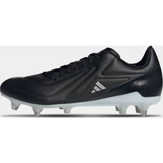 Adidas RS15 Soft Ground Rugby Boots - Core Black/Zero Metalic/Cloud White