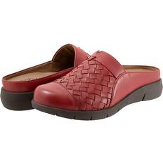 Red Loafers Softwalk Women's San Marcos II Loafers, Red, 7.5WW 7.5WW