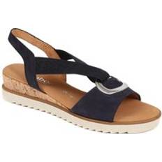 41 ⅓ Sandaletten Gabor damen sandale sandalen sandalette sandaletten schuhe leder blau 4275336 5,5