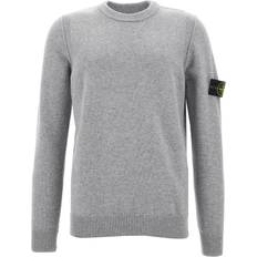 Stone Island Tops Stone Island Patch Sweater Maglioni Grigio-Uomo Gray