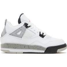 Nike 27½ Basketballsko Nike Air Jordan 4 Retro PS - Summit White/Cement Grey/Black/Fire Red