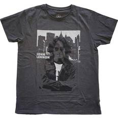 John Lennon Skyline T-Shirt Charcoal
