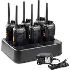 Retevis Rt27 walkie talkie, long range walkie talkies for adults, with 6 way