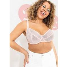 Curvy Kate Happy Boobs Underwired Balcony Bra Soft Pink
