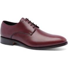 Men - Red Derby Anthony Veer Truman Plain Toe Derby in Oxblood